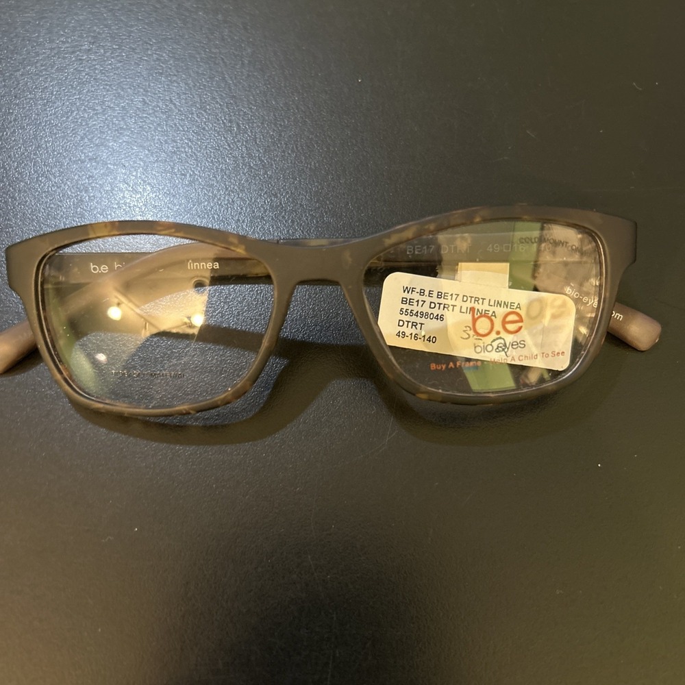 Bio Eyes BE17 DTRT LINNEA Eyeglasses Frame 49-16-140 NWT Frames Only